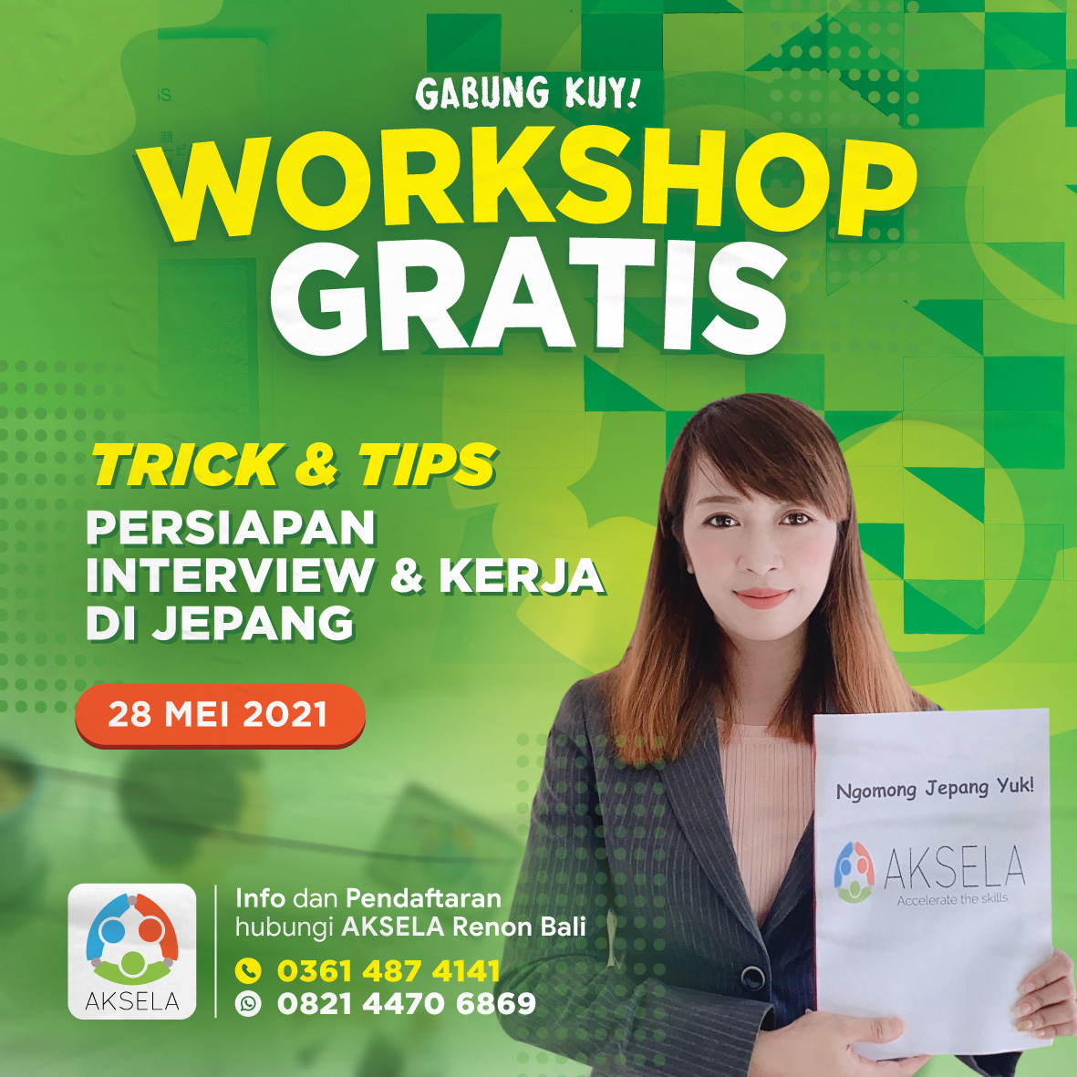 WORKSHOP Trick & Tips persiapan int...