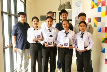 Empat siswa berhasil lulus dua tes seleksi!